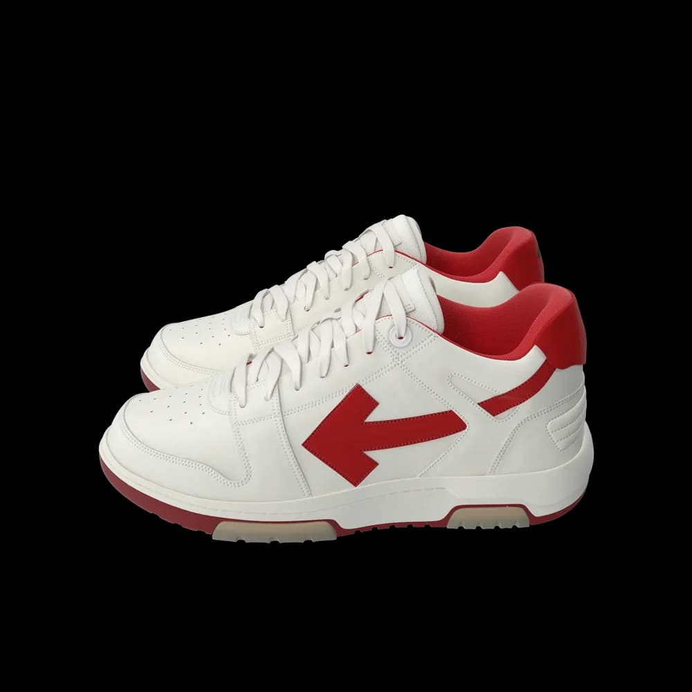 Sports Sneakers Off White Red