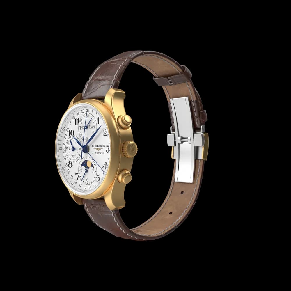 Brown Leather Belt Watch